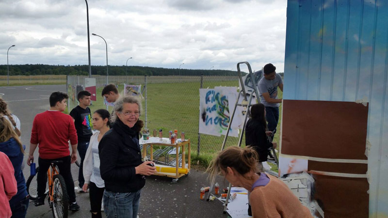 Kulturelle Bildung -streetart