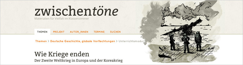 Unterrichtsmodule – Wie Kriege enden 
